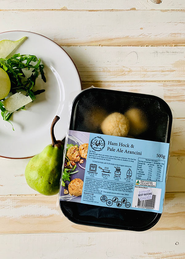 Spiced Apple Ham Hock Arancini Infused With Pale Ale 500gr