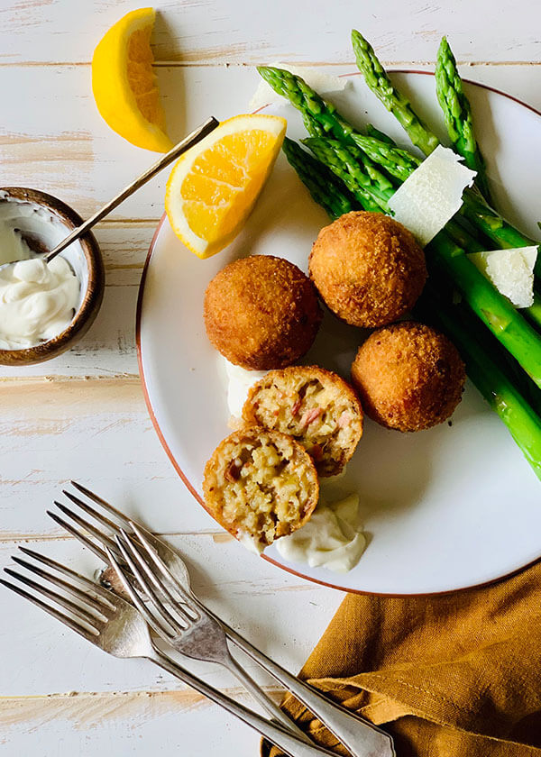 Spiced Apple Ham Hock Arancini Infused With Pale Ale 500gr